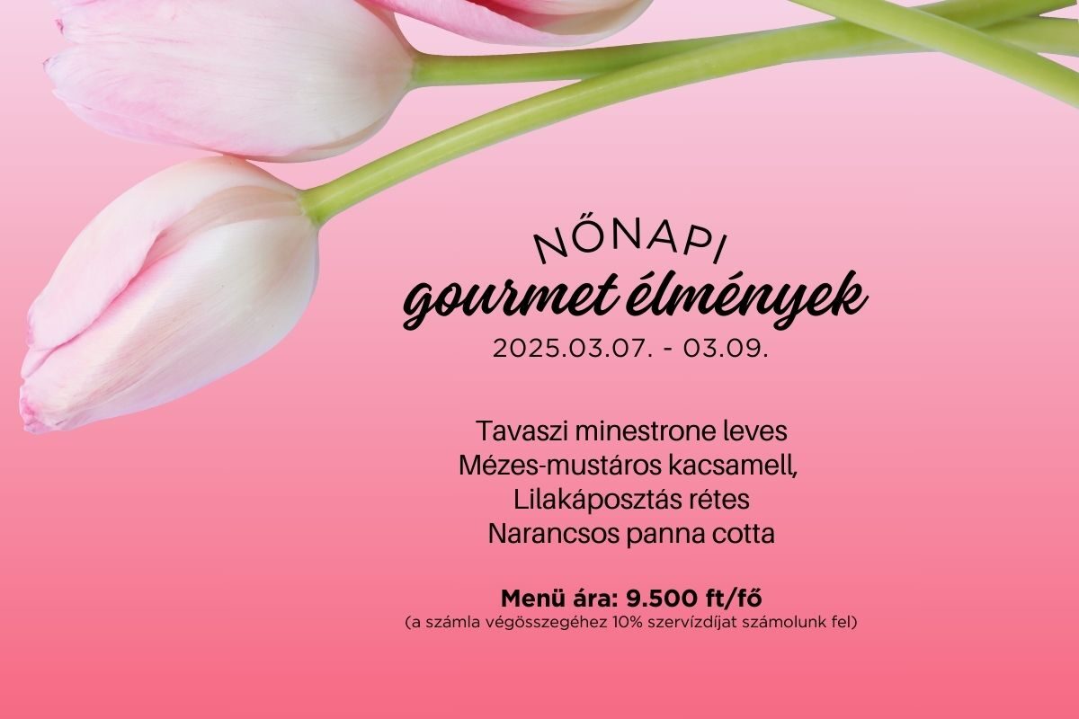 nőnapi séfajánló